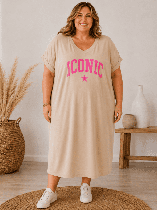 Robe ICONIC coulaur camel
