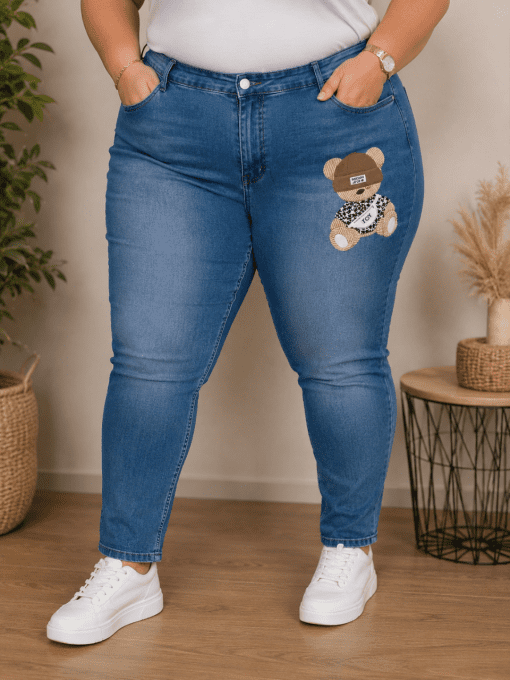 Jean skinny OURSON bleu