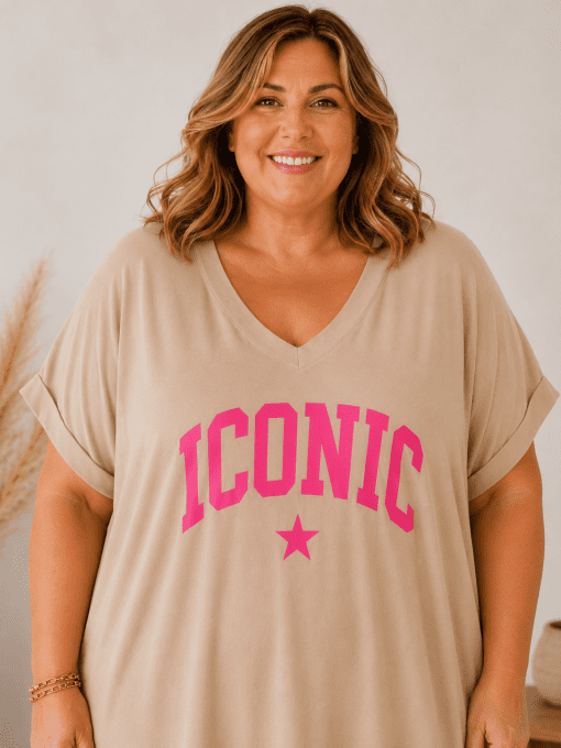 Robe ICONIC coulaur camel