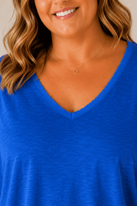 T-shirt ANNA bleu