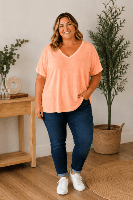 T-shirt ANNA orange