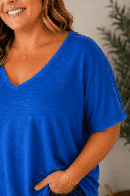T-shirt ANNA bleu