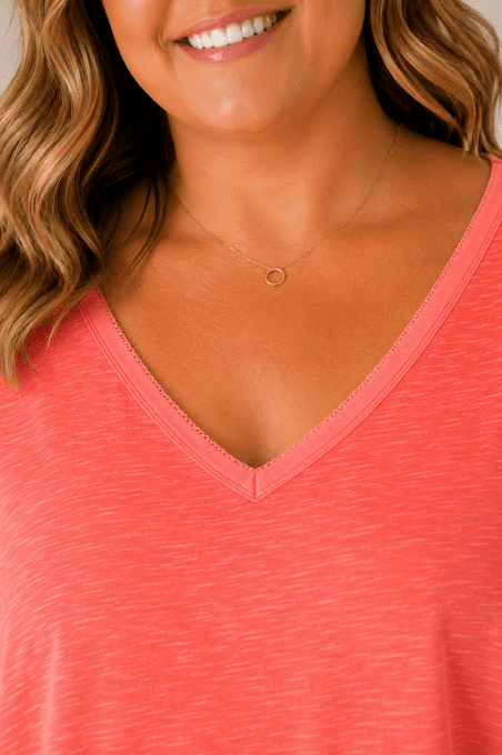 T-shirt ANNA corail